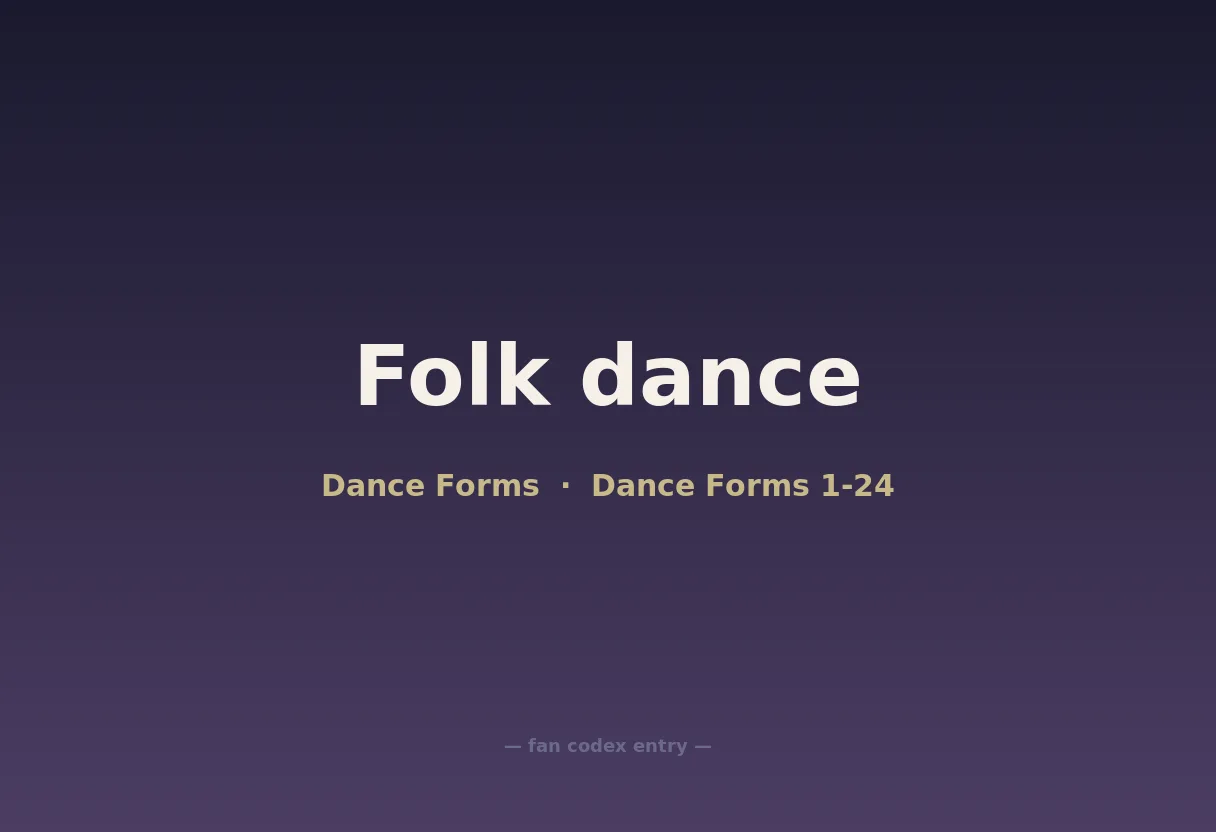 Folk dance