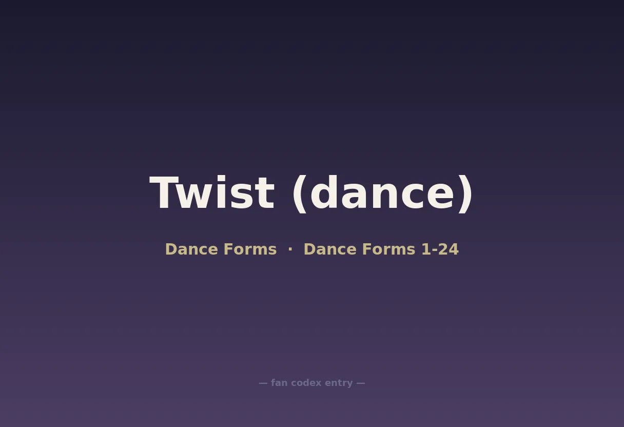 Twist (dance)